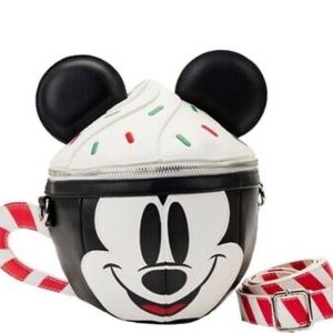 Mickey Mouse Xmas loungefly hot coco bag